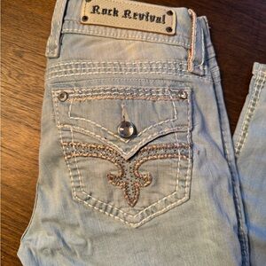 NWT Rock revival, skinny ankle jeans. Size 27